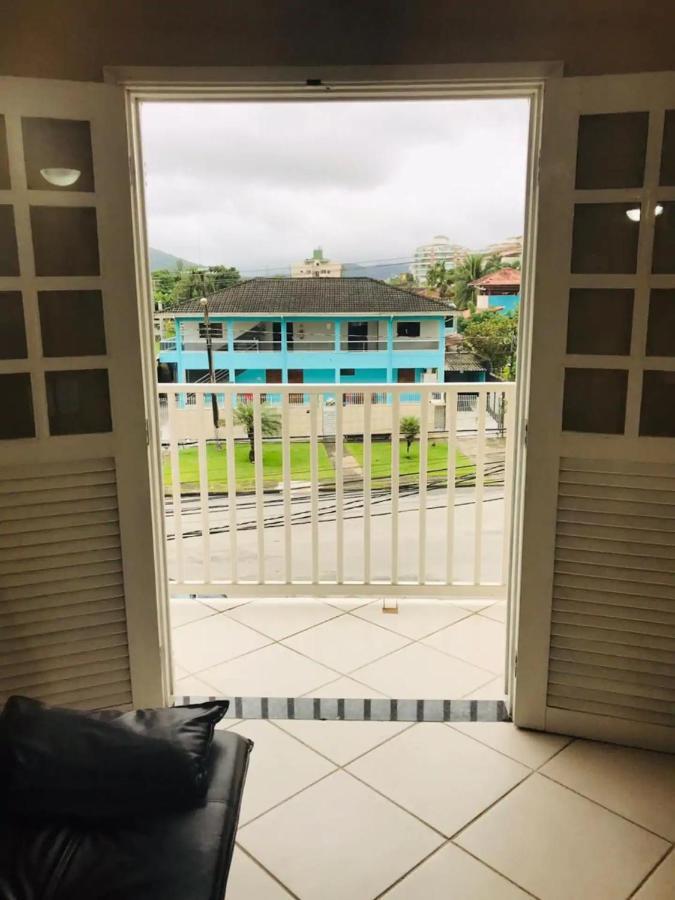 Lindo apê 1 min a pé da areia da Praia Grande-O mais perto! com Varanda Ubatuba Exterior foto