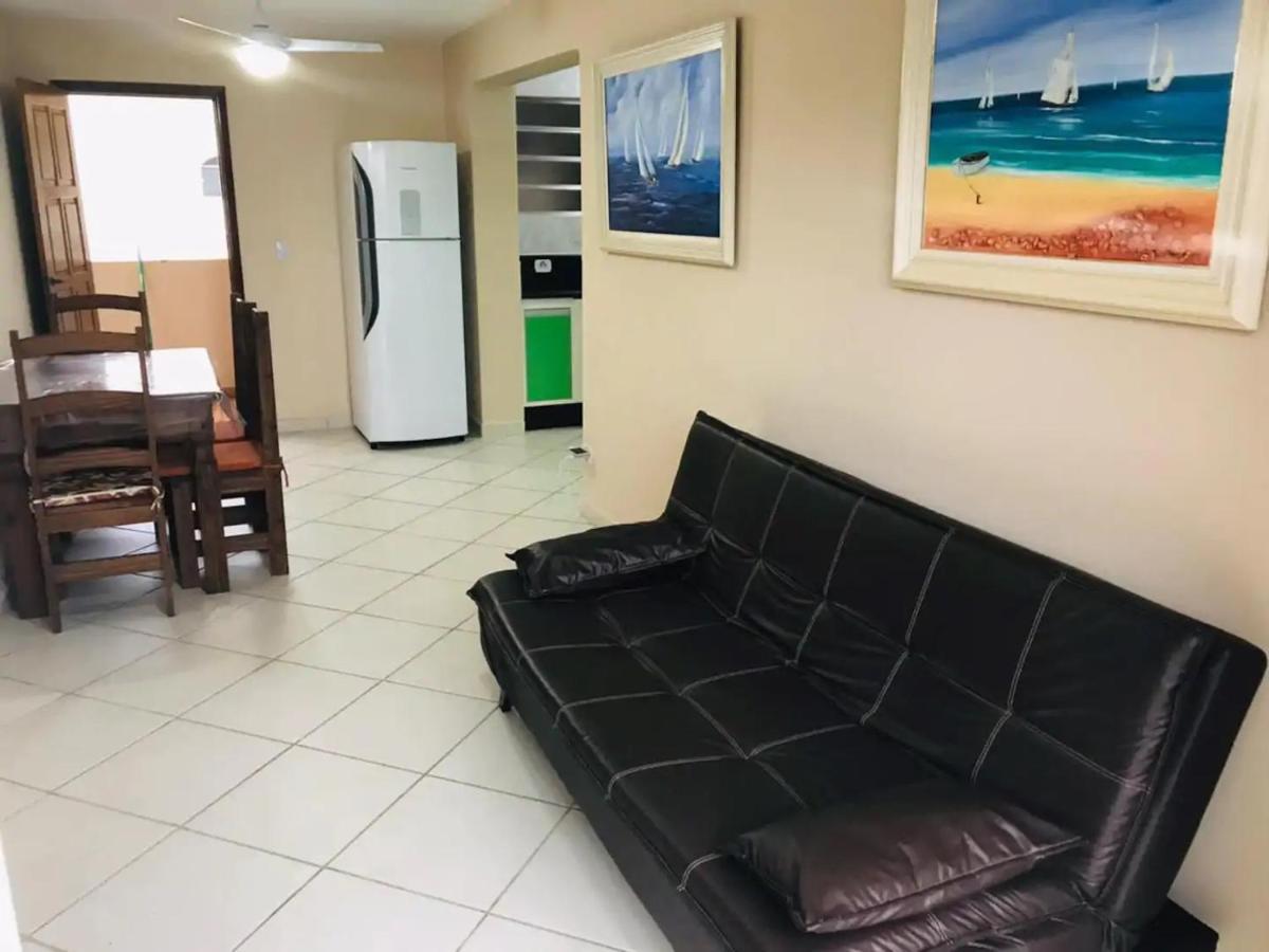 Lindo apê 1 min a pé da areia da Praia Grande-O mais perto! com Varanda Ubatuba Exterior foto