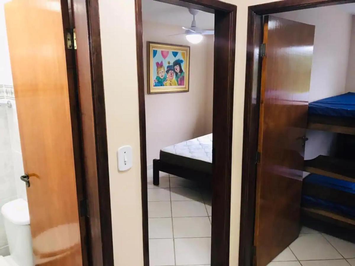 Lindo apê 1 min a pé da areia da Praia Grande-O mais perto! com Varanda Ubatuba Exterior foto