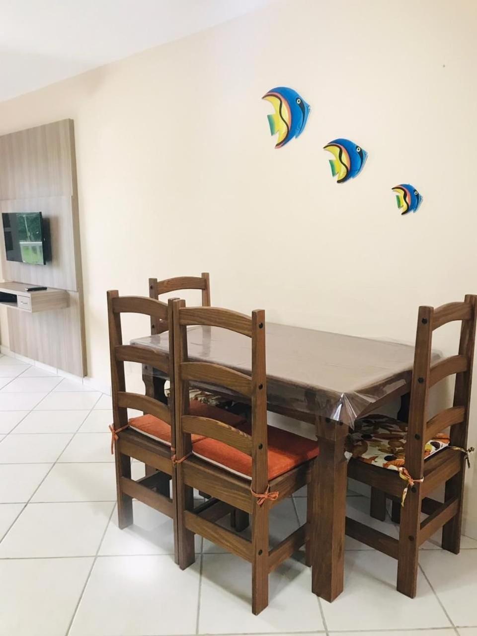 Lindo apê 1 min a pé da areia da Praia Grande-O mais perto! com Varanda Ubatuba Exterior foto